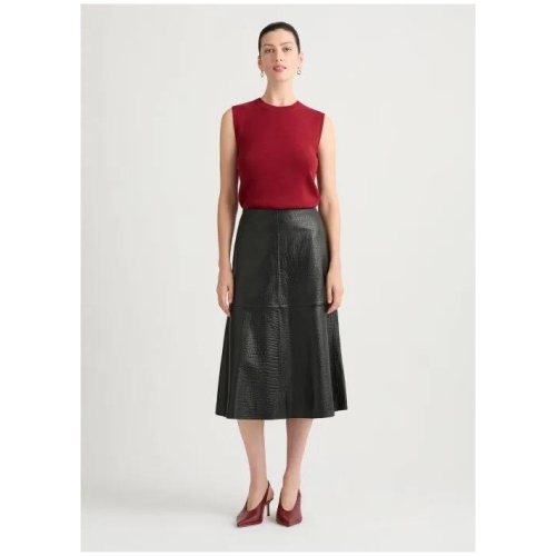 Presley Leather Skirt