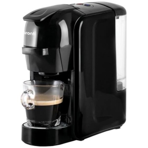 Pronti HomeMaid 3-in-1 Coffee Machine Multi-Capsule Pods and Ground Coffee Nespresso & Caffitaly Compatible CM-511HM