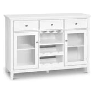 Quonie 3 Drawer Buffet White