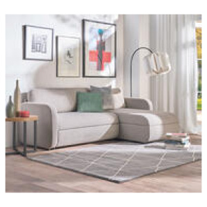 Reuben 3 Seater Sofa Bed With Storage Pebble