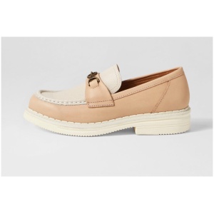 Rollie Loafer Rise Rl Veg Tan Bone Leather Veg Tan Bone Shoes Womens Shoes Casual Flat Shoes