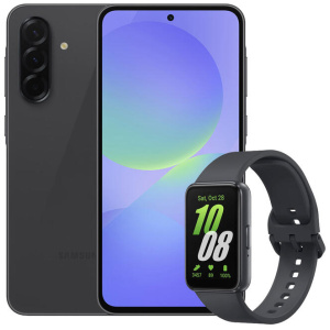 Samsung Galaxy A36 5G 128GB/6GB Black (Bonus: Fit3 Watch)