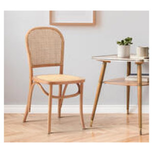 Set Of 6 Luca Dining Chairs Neutral