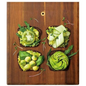 Sierra Square Acacia Serving Board Size 45X45cm by Alex Liddy