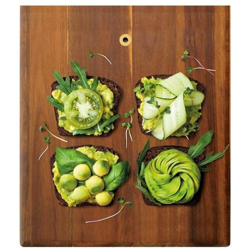 Sierra Square Acacia Serving Board Size 45X45cm by Alex Liddy
