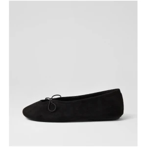 Therapy Alta Th Black Microsuede Black Shoes Womens Shoes Dress Casual Flat Shoes
