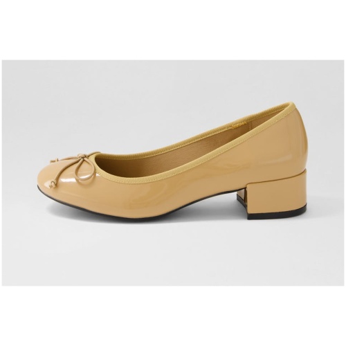 Therapy Diana Th Caramel Patent Pu Caramel Shoes Womens Shoes Dress Heeled Shoes