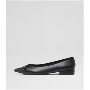 Therapy Yasmina Th Black Smooth Black Shoes Womens Shoes Dress Casual Flat Shoes