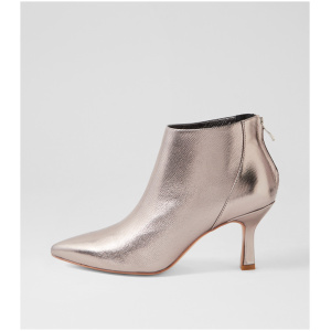 Top End Lara To Pewter Lizard Leather Pewter Boots Womens Shoes Casual Ankle Boots