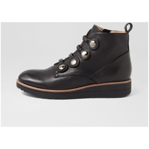 Top End Ochilla To Black Black Sole Leather Black Black Sole Boots Womens Shoes Casual Ankle Boots