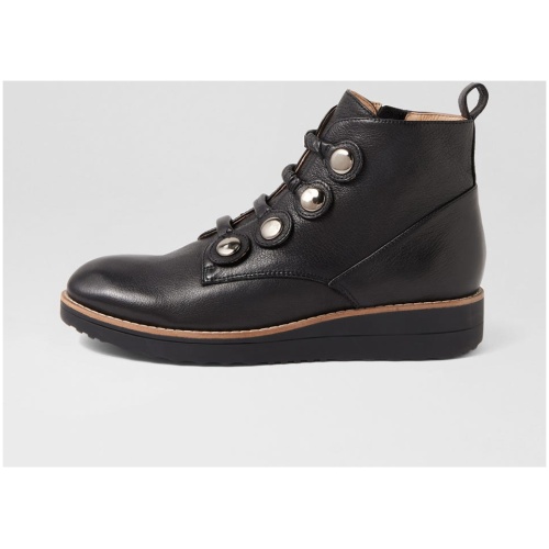 Top End Ochilla To Black Black Sole Leather Black Black Sole Boots Womens Shoes Casual Ankle Boots