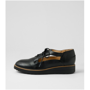 Top End Ollays To Black Black Sole Leather Black Black Sole Shoes Womens Shoes Flat Shoes