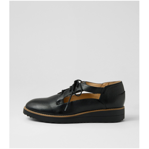 Top End Ollays To Black Black Sole Leather Black Black Sole Shoes Womens Shoes Flat Shoes
