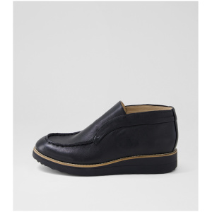 Top End Onott To Black Black Sole Leather Black Black Sole Boots Womens Shoes Casual Ankle Boots