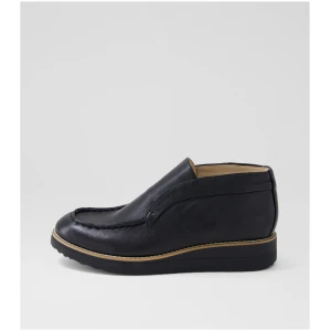 Top End Onott To Black Black Sole Leather Black Black Sole Boots Womens Shoes Casual Ankle Boots