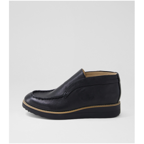 Top End Onott To Black Black Sole Leather Black Black Sole Boots Womens Shoes Casual Ankle Boots