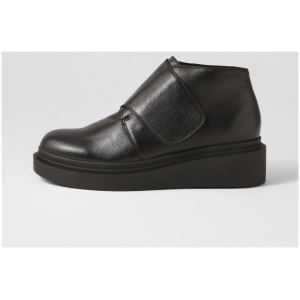 Top End Ziloch To Black Black Sole Leather Black Black Sole Boots Womens Shoes Ankle Boots