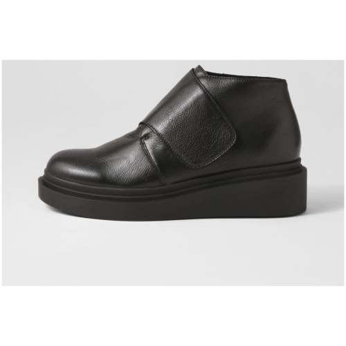 Top End Ziloch To Black Black Sole Leather Black Black Sole Boots Womens Shoes Ankle Boots