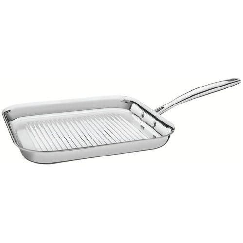 Tramontina Grano Triply Clad Stainless Steel Skillet 22cm