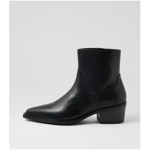 Vagabond Shoemakers Kelsey Boot Vb Black Leather Black Boots Womens Shoes Casual Ankle Boots