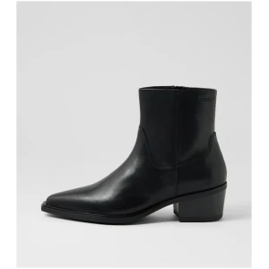 Vagabond Shoemakers Kelsey Boot Vb Black Leather Black Boots Womens Shoes Casual Ankle Boots