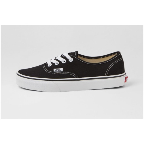 Vans Authentic W Vn Black White Canvas Black White Sneakers Womens Shoes Casual Casual Sneakers