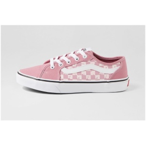 Vans Filmore Decon W Vn Mosaic Mauve Suede Canvas Mosaic Mauve Sneakers Womens Shoes Casual Casual Sneakers
