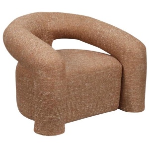 Zane Armchair - Russet Brown by Interior Secrets - AfterPay Available