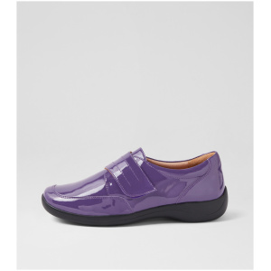 Ziera Jullius Xf Zr Purple Patent Leather Purple Shoes Womens Shoes Casual Flat Shoes
