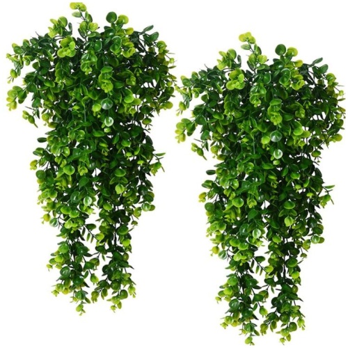 2 Pack 76cm Artificial Eucalyptus Plants Fake Plants FauxHome Garden Window Office Wedding Decoration