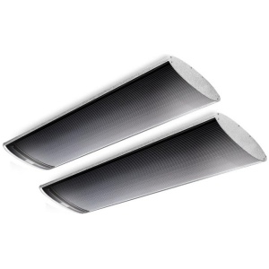2 x BIO 2000W Electric Outdoor Patio Heater - Spectra 24