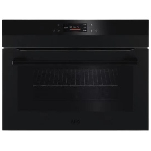 AEG 60cm Compact CombiQuick Microwave Oven - Black