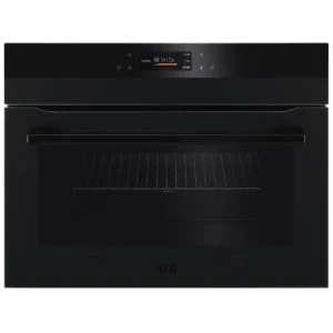AEG 60cm Compact CombiQuick Microwave Oven - Black
