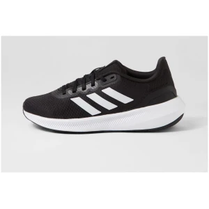 Adidas Runfalcon 3.0 W Wide Ad Black White Black Mesh Black White Black Sneakers Womens Shoes Casual Active Sneakers