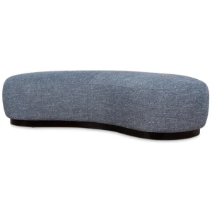Aldona 1.8m Long Ottoman - Prussian Blue by Interior Secrets - AfterPay Available