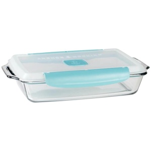 Anchor Hocking Truelock Baking Dish with Lid 2.85L