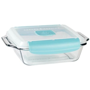 Anchor Hocking Truelock Square Baking Dish with Lid 1.9L