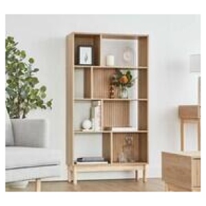 Anderson 8 Shelf Bookcase Neutral