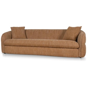 Aria 3 Seater Sofa - Ginger Brown by Interior Secrets - AfterPay Available