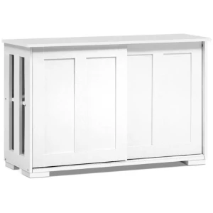 Artiss Buffet Sideboard Sliding Doors - SERA White
