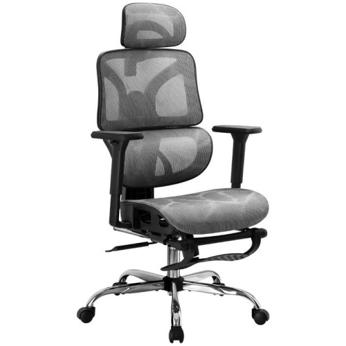 Artiss Ergonomic Office Chair Footrest Grey