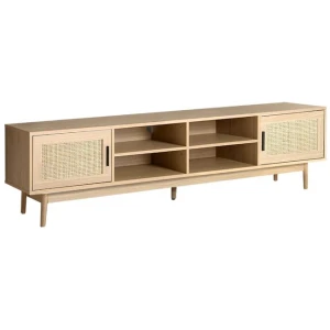 Artiss TV Cabinet Entertainment Unit 180cm Rattan Cole