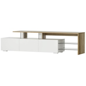 Artiss TV Cabinet Entertainment Unit 180cm Wood White James