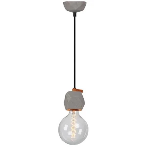 Axe Concrete Pendant Light - Grey by Interior Secrets - AfterPay Available