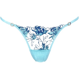 Bluebella Calista Brief Blue Topaz/Sheer - 14