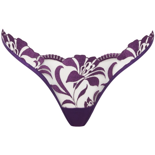 Bluebella Leonora Brief Acai Purple/Sheer - 6