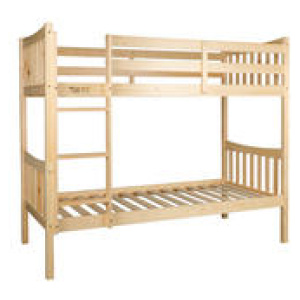 Bonny Single Bunk Bed Brown