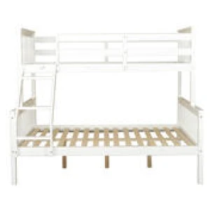 Bonny Single Double Bunk Bed White