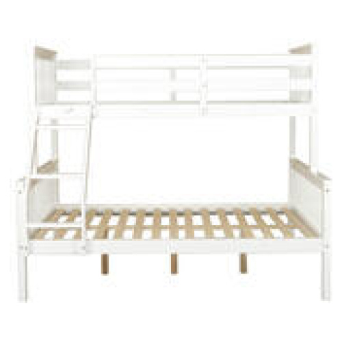 Bonny Single Double Bunk Bed White