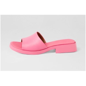 Camper Dana Cm Pink Leather Pink Sandals Womens Shoes Casual Sandals Flat Sandals